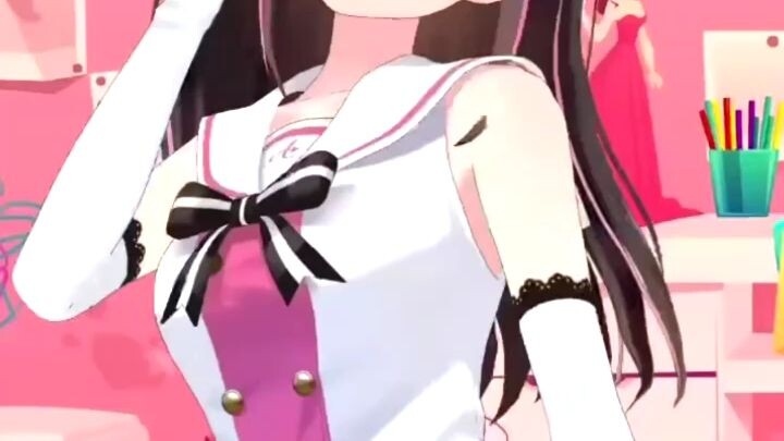 anime girl 🧋 かわいいアニメの女の子😍