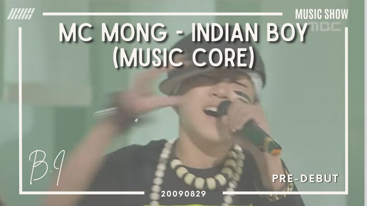 20090829_ [MUSHOW] Music Core Indian Boy - MC Mong ft. Jang-Geun, B.I