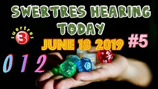 SWERTRES HEARING AND STL TIP JUNE 18 2019