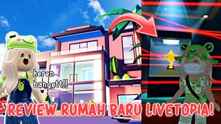 ADA TEMPAT PENYIMPANAN HARTA KARUN !! 😱 REVIEW RUMAH BARU LIVETOPIA✨| ROBLOX INDONESIA 🇮🇩 |