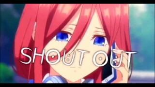 [AMV] Nakano Miku Typo Edit - Playboi Sh*t