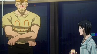 Hero Smile is like an old father. He not only helps X to go to bed but also helps to take out the tr