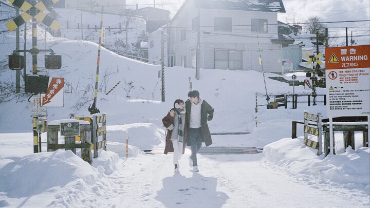 希望这个冬天有人可以陪你一起看雪