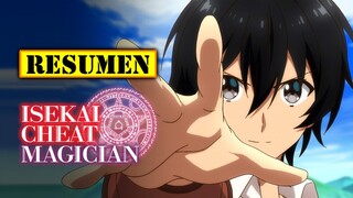 🔺 Isekai Cheat Magician TEMPORADA 1 | RESUMEN ANIME en 10 Minutos | UN ISEKAI CON 2 PROTAS POTENTES