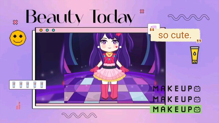 The doll is so cute.
