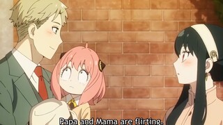 Anya - Papa and mama are flirting