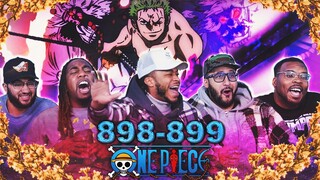 HAWKINS VS ZORO! One Piece Ep 898/899 Reaction