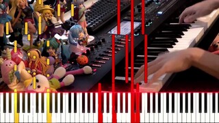 [Tentacle Monkey/Nhạc Giấy]Truyện Cổ Nhân/Eve - Chú Thuật Hồi Chiến OP[Piano][ Chim Bồ Câu Tội Lỗi]