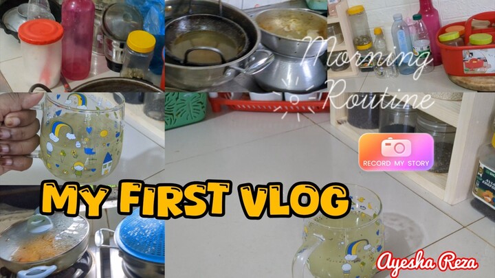first vlog kichen cleaning rountin