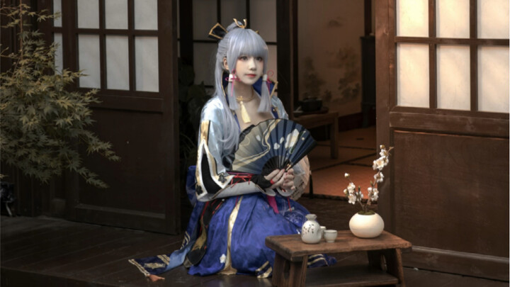 [Shiro Xiruo] Egret Frosthua-Shenli Ayaka cos