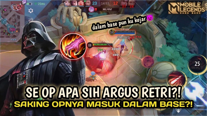 ARGUS RETRI OP BANGET BRE😱😎