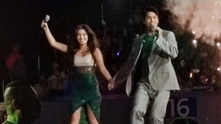 Donny Pangilinan and Belle Mariano at Acer Day 2023 concert