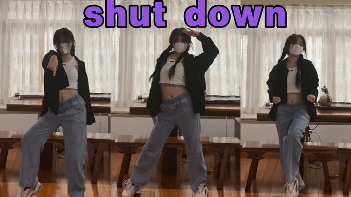 Jumping after class!! Quickly flipping through Blackpink's "Shut Down" is already the last train?