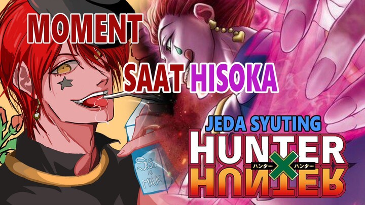 Moment Hisoka Minum Susu Di Sela Jeda Syuting HXH | Hisoka Fan Art From Hunter X Hunter