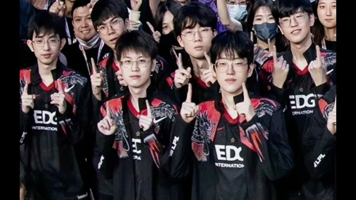 【EDG】Kumpulan cuplikan pembuatan upacara pemberangkatan telah tiba! Ditambah dengan beberapa konten 