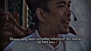 Jangan jadi pendiam yg tak mau menegur orang pacaran karena menutupi kebenaran adalah kejahatan