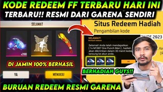 KODE REDEEM FREE FIRE TERBARU 8 APRIL 2023 HARI INI