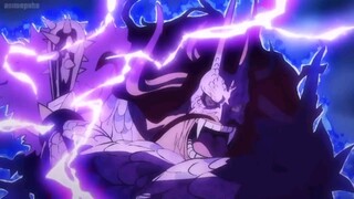 Luffy VS Kaido Makes the heavens cracked open || One Piece  - 1051