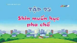 [Lồng tiếng] Shin – Cậu bé bút chì | Tập 093 - Shin muốn học pha chế