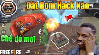 [Free Fire] Cười Đau Bụng Khi Đặt Bom Hack Não Cả Team Địch Đi Tìm - Chế Độ Đặt Bom | Lưu Trung TV