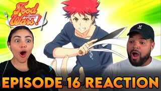 SOMA vs HIS DAD | Food Wars Episode 16 Reaction