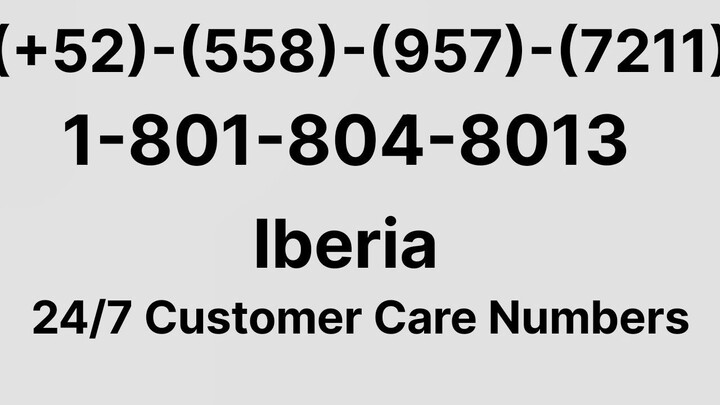 Número de teléfono de atención al cliente de Iberia®: Guía completa paso a paso 2025