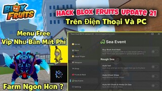 Hướng dẫn hack roblox blox fruits vng trên điện thoại - menu free vip như maru, banana mới nhất