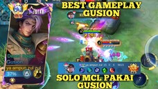 BEST GAMEPLAY GUSION, SOLI MCL PAKAI GUSION