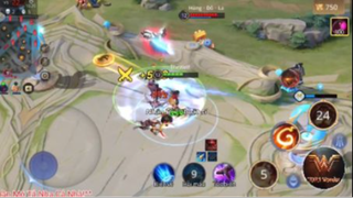 Top 1 Wonder Woman l Siêu phẩm gánh team siêu cấp VIPPRO - WolfAov