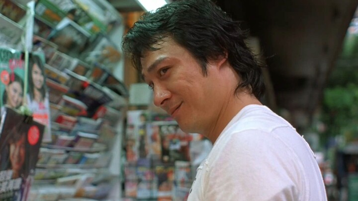 Aaron Kwok’s “pervert-style” acting—eating porridge when there’s porridge, rice when there’s rice—pa