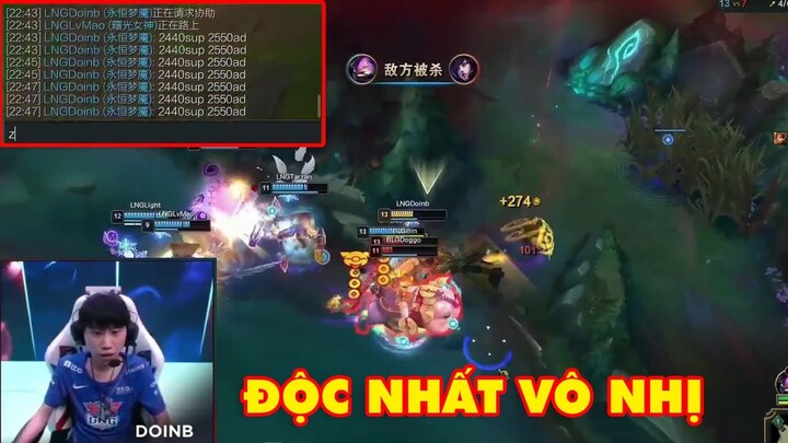 DoinB "độc nhất vô nhị" không ai làm được - Spam thời gian hồi spell trong suốt combat