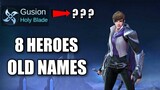 8 OLD HEROES' NAMES IN MOBILE LEGENDS