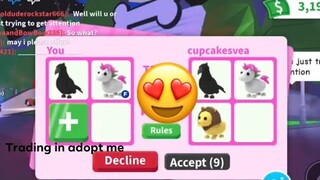 Trading in adopt me!