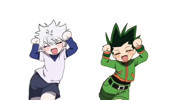 Hunter x Hunter Full-time, I was happy all day watching this dance