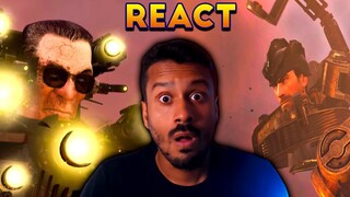 GUERRA CIVIL! React React Skibidi Toilet 72 part 1