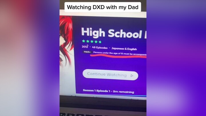 anime manga otaku weeb mha aot dxd I’m not 15 lol but I thought this was funny