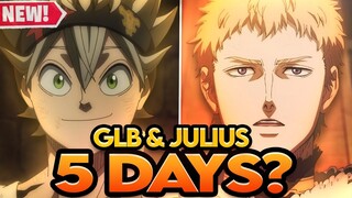 BLACK CLOVER MOBILE GLOBAL SOFT LAUNCHES IN 5 DAYS? WIZARD KING JULIUS ON THE SAME DAY AS GLOBAL?