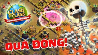 XƯƠNG SIÊU ĐÔNG VÀ THÔNG MINH - Clash Worlds Last Chance Qualifier Day 2 _ Clash of clans