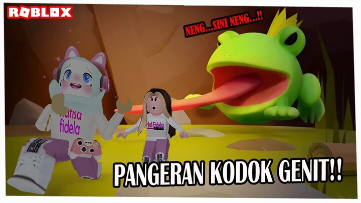 KABUR DARI PANGERAN KODOK GENIT 🐸 Roblox Indonesia