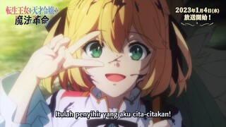 Tensei Oujo To Tensai Reijou No Mahou Kakumei Preair Sub Indo | REACTION INDONESIA