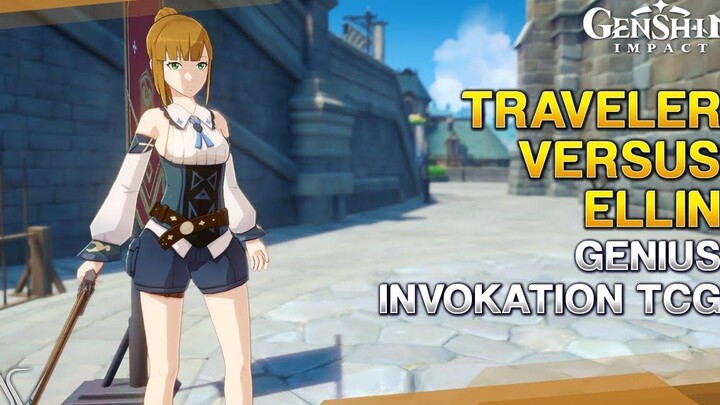 Traveller Vs Ellin - การอัญเชิญอัจฉริยะ TCG เกนชิน อิมแพ็ค 33
