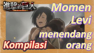 [Attack on Titan] Kompilasi | Momen Levi menendang orang