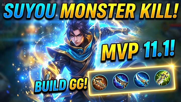 Sekali Combo Langsung Rata! Suyou Killing Machine 🔥 Build GG + Auto MVP 11.1 MLBB