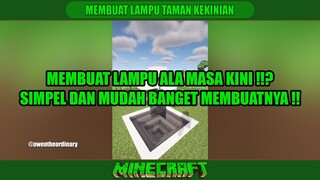 MEMBUAT LAMPU TAMAN KEKINIAN ❓❓❗❗