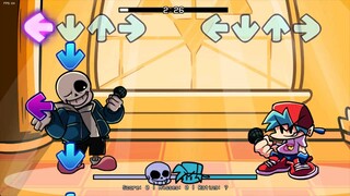 Friday Night Funkin' Vs Skele Bros Mod - Sans (Bonely One Song) Hard