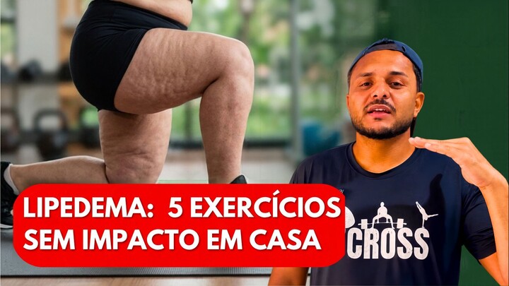5 exercícios em casa para lipedema: 10 minutos de baixo impacto para iniciantes!