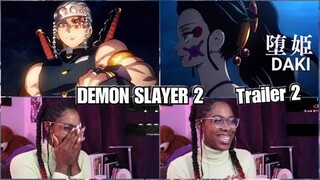 DEMON SLAYER Season 2 Trailer 2 Reaction | Lalafluffbunny