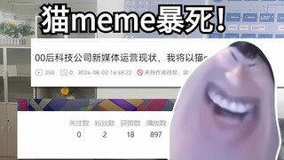 ♿一刻都没有为猫meme暴死哀悼，立刻赶到战场的是说的道理♿