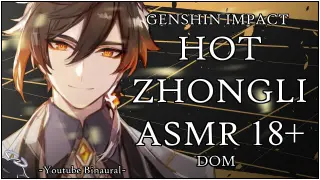 [HOT ZHONGLI GENSHIN IMPACT ASMR 18+] Zhongli x Listener. Domination and Contracts![Spicy,NSFW(?)]