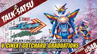 INI DIA V-CINEXT GOTCHARD BERJUDUL GRADUATIONS! RINNE KUDO & HOUTARO BAKAL JADIAN?